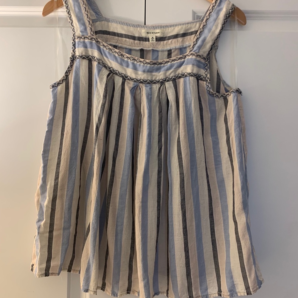 Flowy striped tank